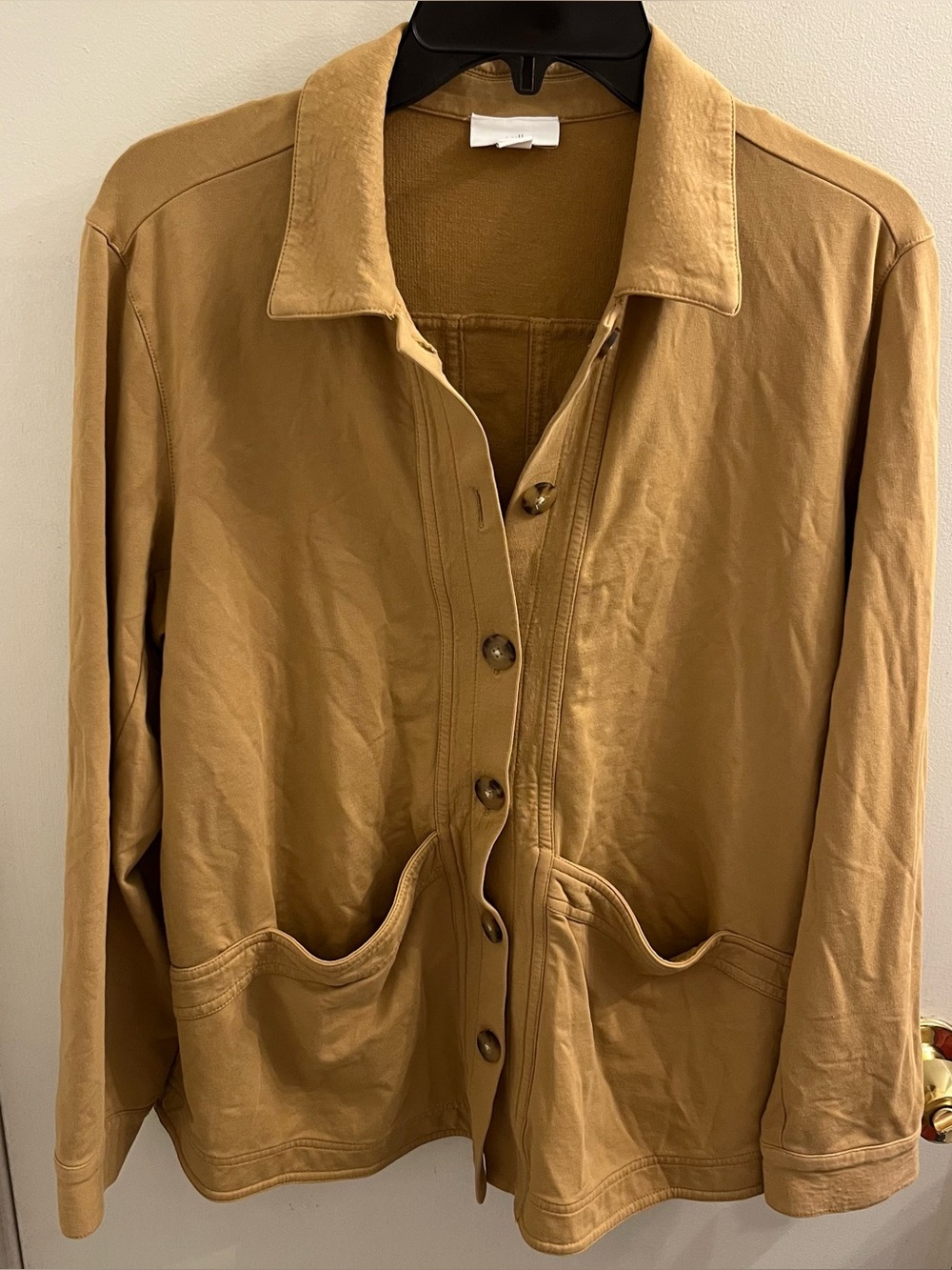 J Jill Cotton Barn Jacket Size Medium Petite
